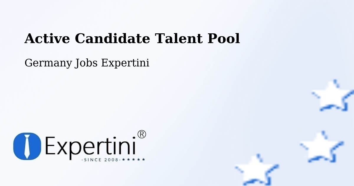 Active Candidate Talent Pool – Rinteln - Germany Jobs Expertini