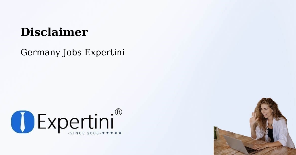 Disclaimer – Rinteln - Germany Jobs Expertini