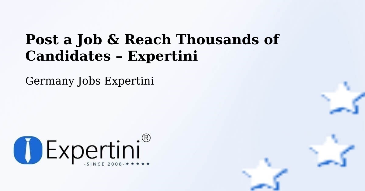 Post a Job in Rinteln – Hire the Right Talent - Rinteln, Germany Jobs Expertini