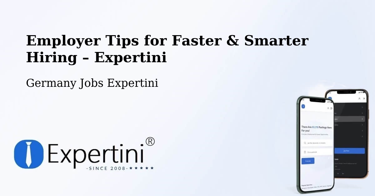 Employer Tips for Hiring & Recruitment – Rinteln - Rinteln, Germany Jobs Expertini
