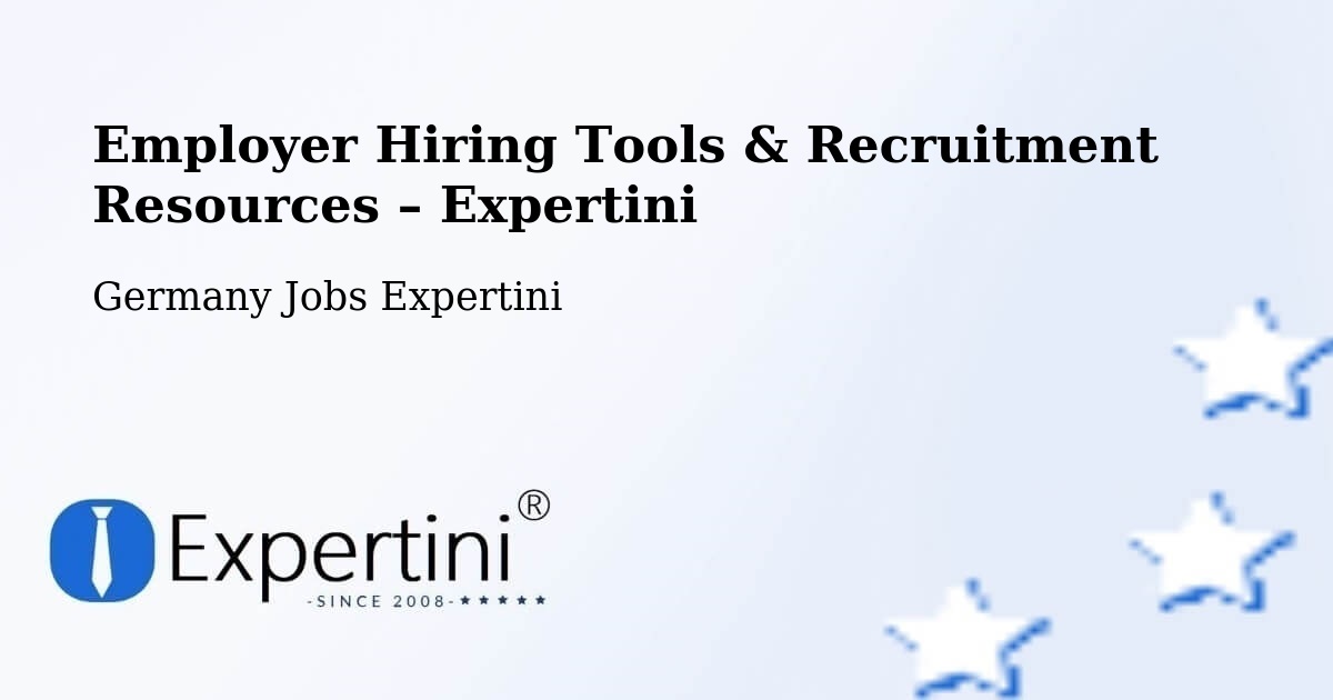 Employer Hiring Tools & Recruitment Resources – Rinteln - Rinteln, Germany Jobs Expertini