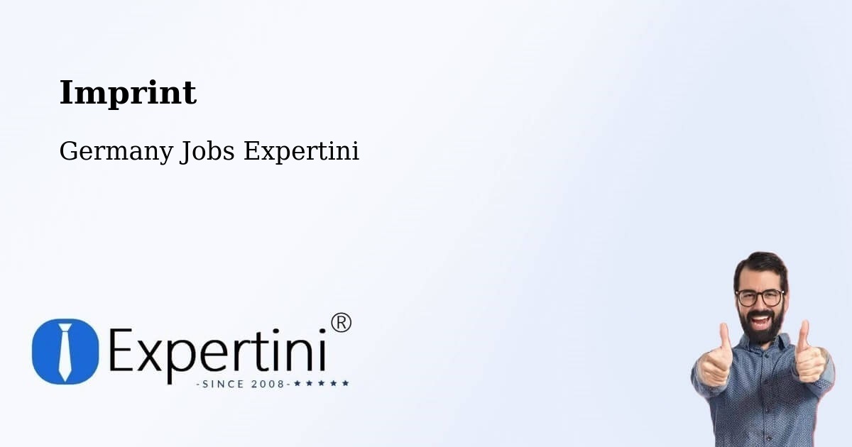 Imprint – Rinteln - Germany Jobs Expertini